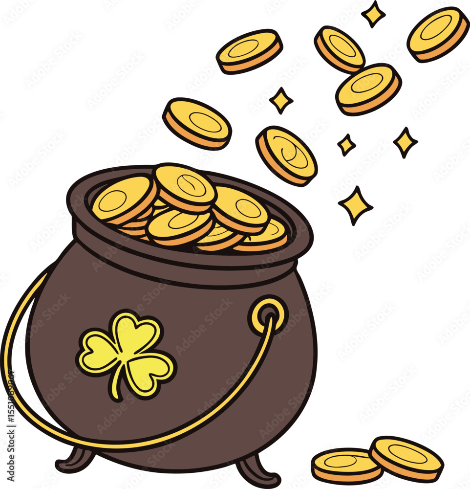 Poster classic circular coin design with metallic and grayscale elements