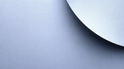Close-up view of a textured light purple surface with a curved section.