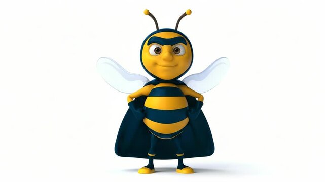 Super Bee: A Cartoon Superhero