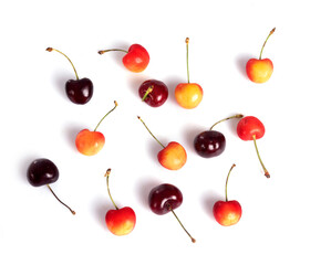 cherries in studio