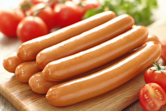 Par&oacute;wki na drewnianej desce