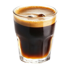 Americano drink isolated on white or transparent background