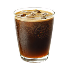 Americano drink isolated on white or transparent background