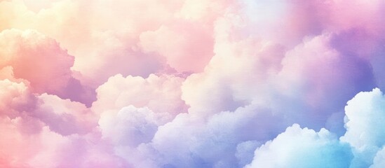 Fototapeta premium Pastel cloudscape (2)