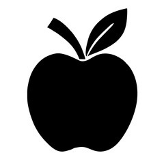 apple vector silhoutte