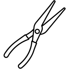 Snips Outline Vector Art