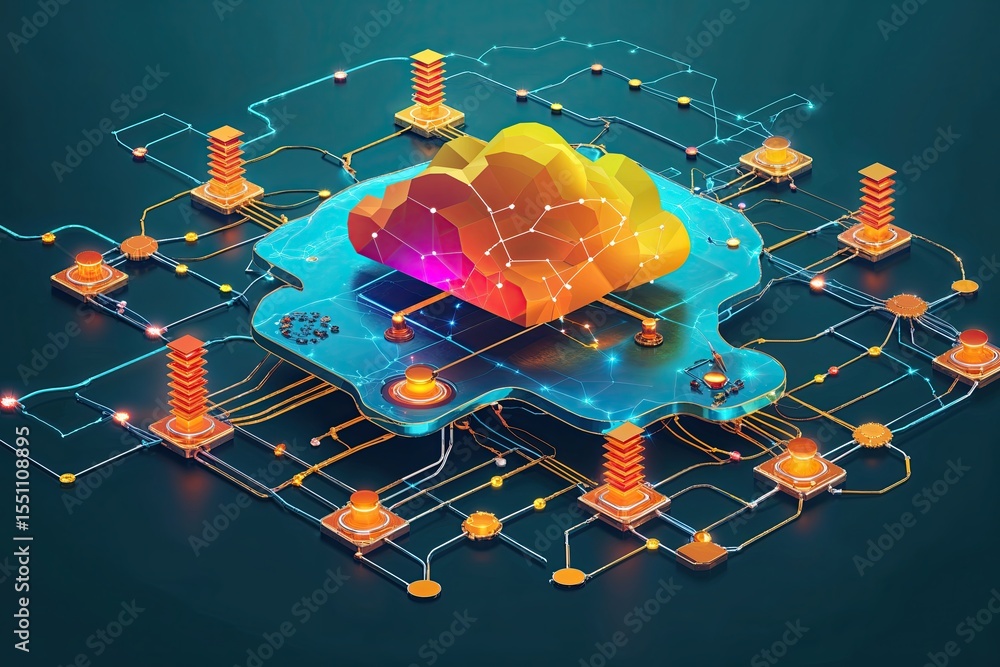 Poster innovative cloud and edge computing solutions for integrated data systems with connected nodes and v