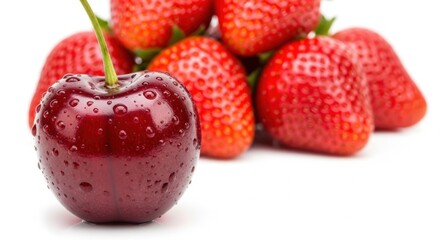 strawberry and chocolate