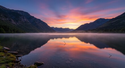 Fototapeta premium Calm Water Reflection