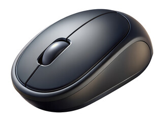 black wireless computer mouse