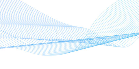 Energy abstract smooth blue frequency isolated element creative blend curve flow line technology modern white web banner vector beautiful waveform light music energy design.	