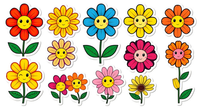 flower stickers, diary floral icons, journaling flower stickers, bullet journal flower pack, aesthetic flower stickers, schedule decoration stickers, scrapbook flower graphics, notebook floral icons, 