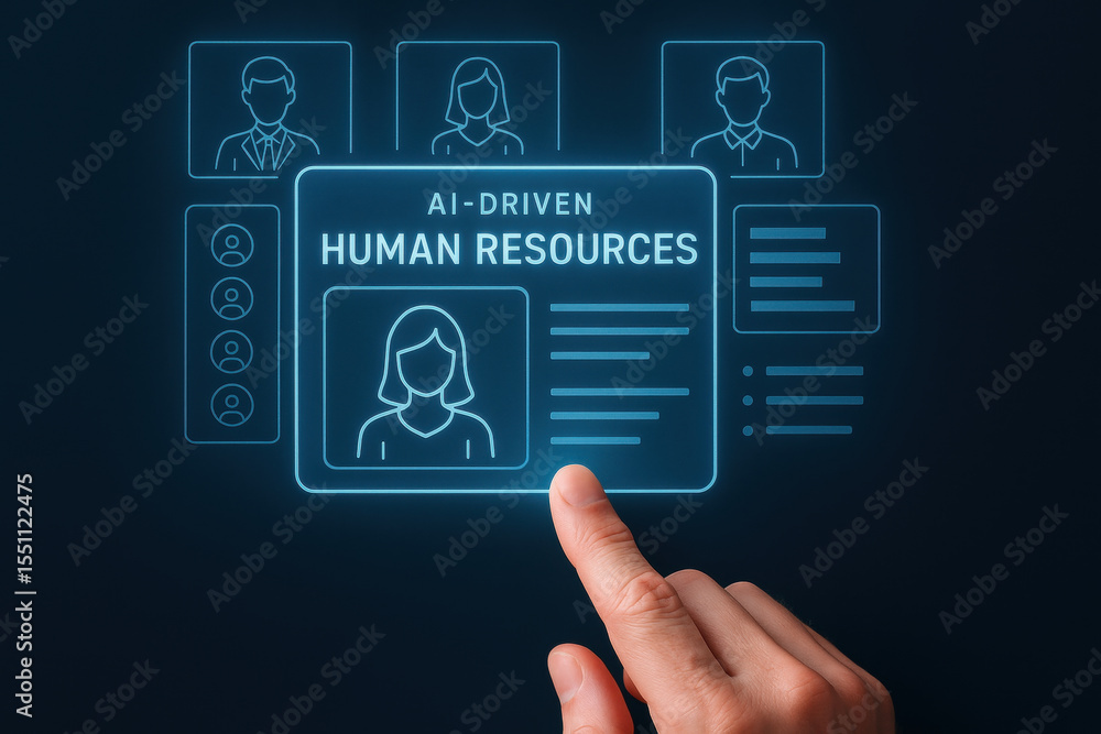 Aufkleber ai driven human resources technology enhances corporate management by connecting hr data with recrui