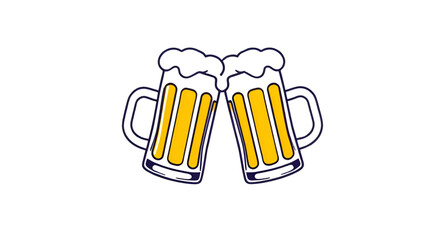 Beer mug, Beer glass, Beer stein, Frothy beer mug, Beer icon, Pint of beer, Beer with foam, Cold beer mug, Beer vector, Beer illustration, Draft beer, Beer doodle, Classic beer mug, Craft beer glass, 