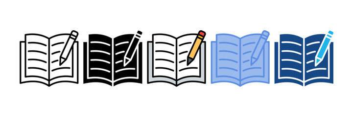 Learning Icon Element For Design