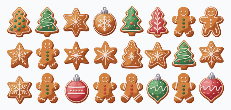 set of vector images of flowers