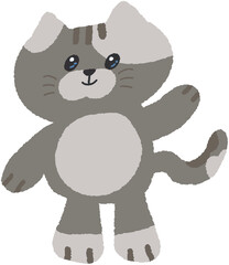 Cute Cat Illustration