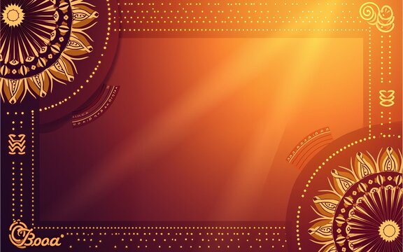 Luxury mandala background with happy diwali festival background. diwali background design for banner, poster, flyer, website banner. High quality