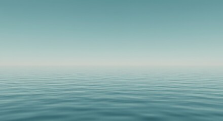 Obraz premium Ocean Water Sky Horizon Calm Scene