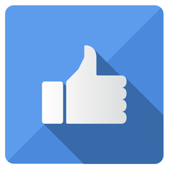 Thumbs Up Like Approval Icon Vector Illustration