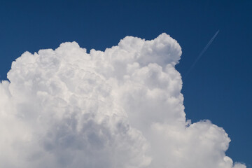 Cumulus congestus, par temps instable