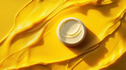 White tubes of sunscreen and Sun shape from white Sun cream on color background,Sunblock lotion bottles,Sun protection on vacation,Top view,Banner vacation summer beach concept,space for text.