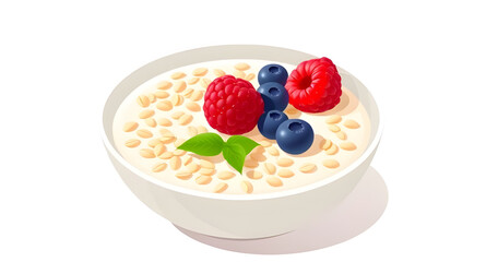 Oats with blueberries, Blueberry oatmeal, Healthy breakfast bowl, Oatmeal with fruit, Blueberries and oats, Nutritious breakfast, Porridge with berries, Morning oats, Organic oats and fruit, Oats and 