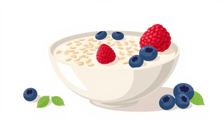 Oats with blueberries, Blueberry oatmeal, Healthy breakfast bowl, Oatmeal with fruit, Blueberries and oats, Nutritious breakfast, Porridge with berries, Morning oats, Organic oats and fruit, Oats and 