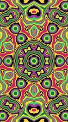 digital art in the form of a kaleidoscope