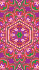 digital art in the form of a kaleidoscope