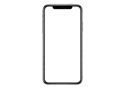 Smartphone Mockups (Transparent Screen / Transparent Background) | PNG Materials for Compositing
