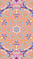 digital art in the form of a kaleidoscope