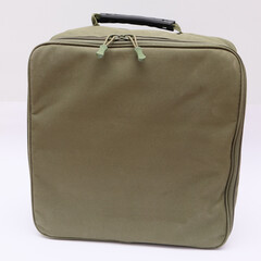 Olive Green Tool Bag. Fisherman Utility Pouch. Compact tactical bag in olive green