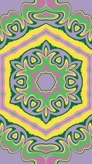 digital art in the form of a kaleidoscope