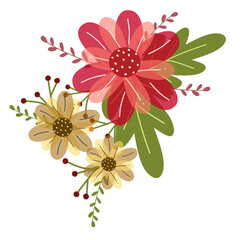 Floral Decoration Background