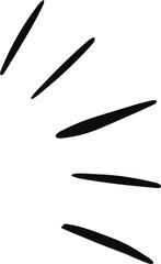 shouting lines. Shouting symbol. Shout