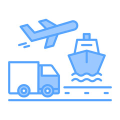 Obraz premium Transportation icon 