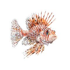 Fototapeta premium Swimming in a vibrant blue aquarium, this exotic Siamese fighting fish, also known as a Betta, is a tropical marvel of aquatic life