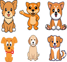 dog vector 6