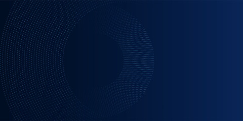 Blue abstract background with glowing circles. Swirl circular lines pattern. Geometric spiral. Twirl element. Modern graphic design. presentation in eps 10