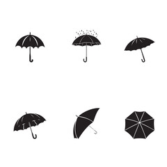 Group umbrella vector design