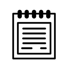 Minimalist Icon Of Clipboard With Lined Paper Provides A Simple Representation Of Organization