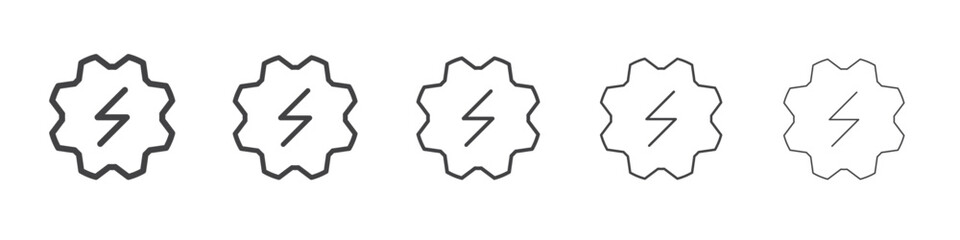 Autoapps icon outline ilustration vector symbol