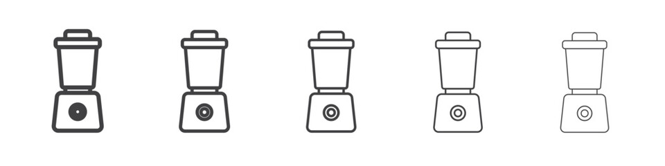 Blender icon outline ilustration vector symbol
