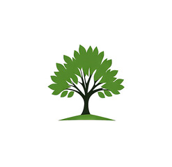 Transparent tree icon