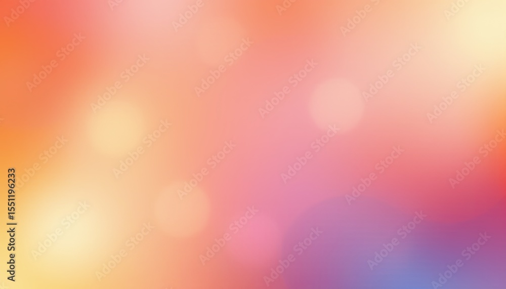 Poster soft abstract background with colorful bokeh for creative design
