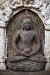 Buddha statue in Kathmandu.