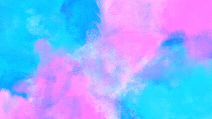 Soft pastel pink and blue watercolor background, perfect for dreamy designs.