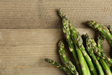 Asparagus. Fresh green asparagus background. Healthy food concept. Vegan healthy food. 