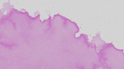 Soft pink watercolor edge on a white background. Perfect for minimalist designs and subtle accents.